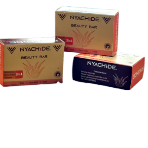 Nyachide Beauty Bar (Goat Milk Soap with Shea & Aloe) (75 g)
